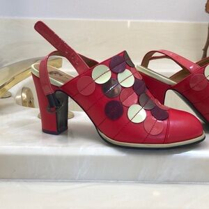 John Fluevog shoes . Worn twice . Gorgeous !